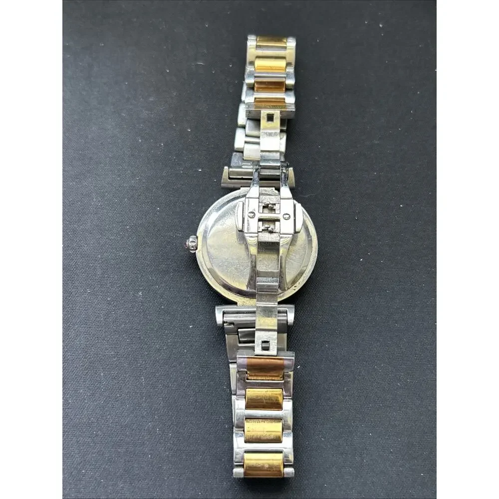 Catherine Malandrino Silver And Rose Gold Tone Women’s Quartz Watch